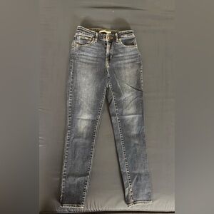 Levi's Women Blue 721 High Rise Skinny Women's Jeans 25W